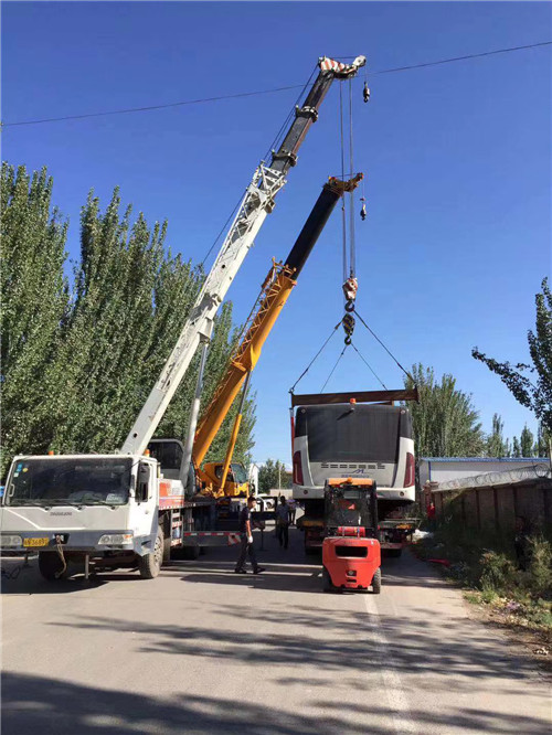 孝昌县港口集装箱搬运案例